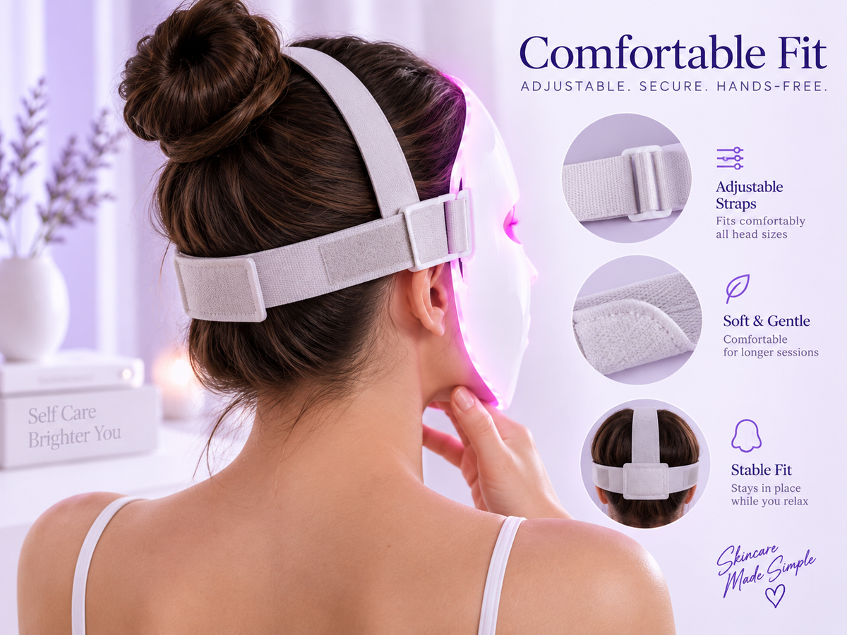 GLOWERA™ LED Light Therapy Mask