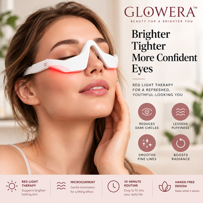 GLOWERA™ Red Light Eye Therapy Mask