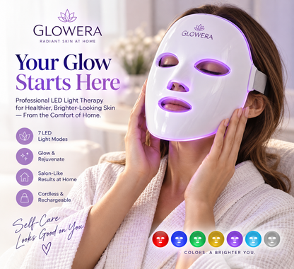 GLOWERA™ LED Light Therapy Mask