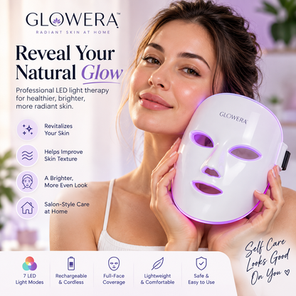GLOWERA™ LED Light Therapy Mask